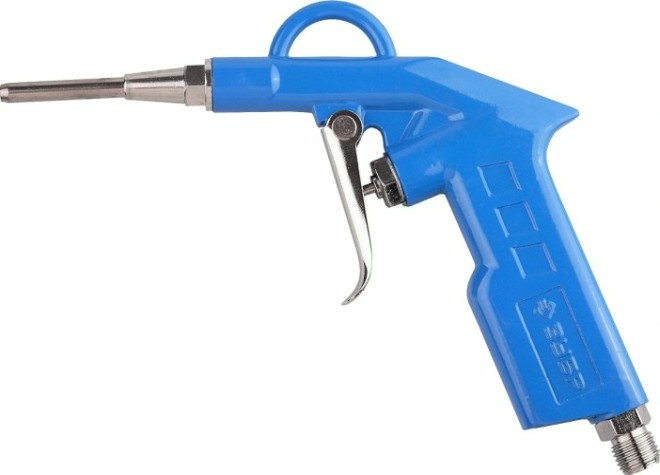 Пистолет пневматический ЗУБР ЭКСПЕРТ для продувки, стандартное сопло [06463]