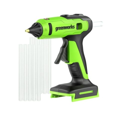 Пистолет термоклеевой аккумуляторный GREENWORKS 3502207 без АКБ и ЗУ