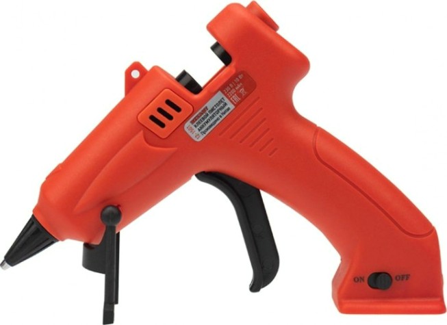 Пистолет термоклеевой аккумуляторный REXANT ЭКСПЕРТ 10 Вт [12-1501]