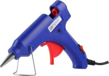 Пистолет термоклеевой сетевой DEKO DKGG20 20Вт SET2 с набором клеевых стержней [063-4966]