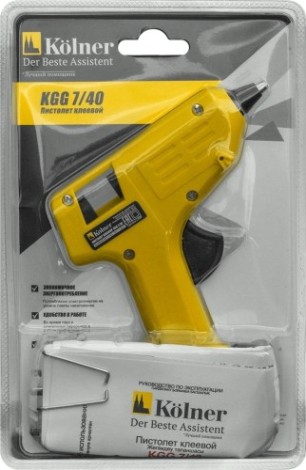 Пистолет термоклеевой сетевой Kolner KGG 7/40 [кн7-40]