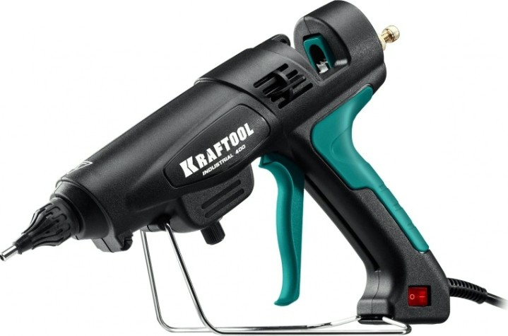 Пистолет термоклеевой сетевой KRAFTOOL Industrial 400 [06843-300-12]