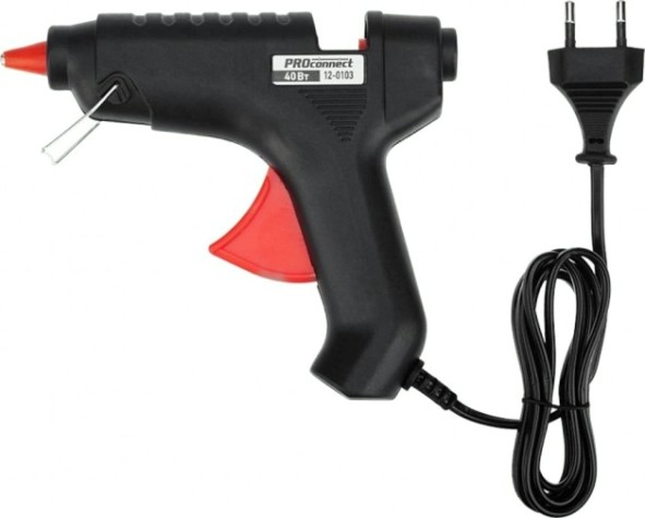 Пистолет термоклеевой сетевой Proconnect 40Вт, Ø11мм, блистер [12-0103]