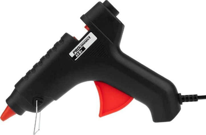 Пистолет термоклеевой сетевой Proconnect 60Вт, Ø11мм, блистер [12-0104]