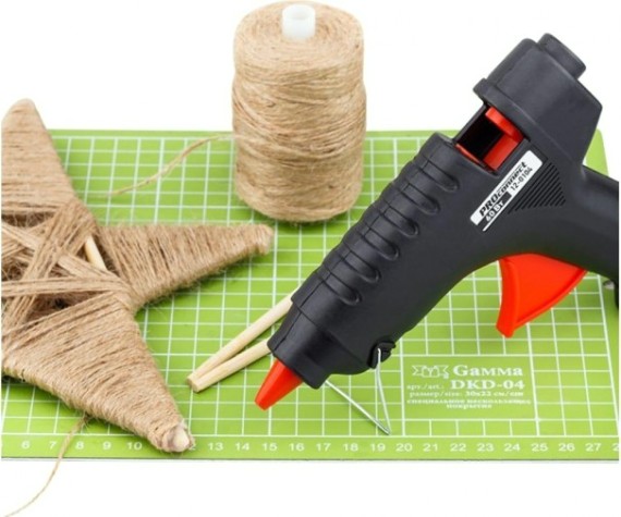 Пистолет термоклеевой сетевой Proconnect 60Вт, Ø11мм, блистер [12-0104]