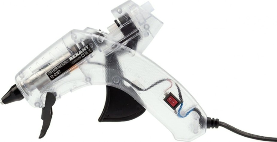 Пистолет термоклеевой сетевой REXANT 12-0107 с кнопкой Пистолет термоклеевой сетевой REXANT 12-0107 с кнопкой