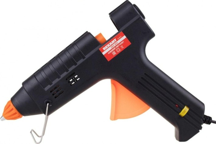 Пистолет термоклеевой сетевой REXANT 12-0111 с регулировкой температуры, кейс Пистолет термоклеевой сетевой REXANT 12-0111 с регулировкой температуры, кейс