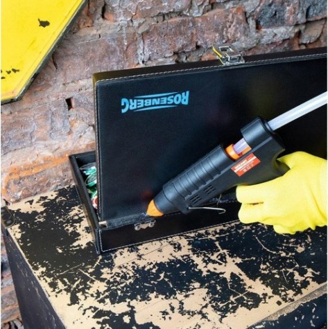 Пистолет термоклеевой сетевой REXANT 12-0111 с регулировкой температуры, кейс Пистолет термоклеевой сетевой REXANT 12-0111 с регулировкой температуры, кейс