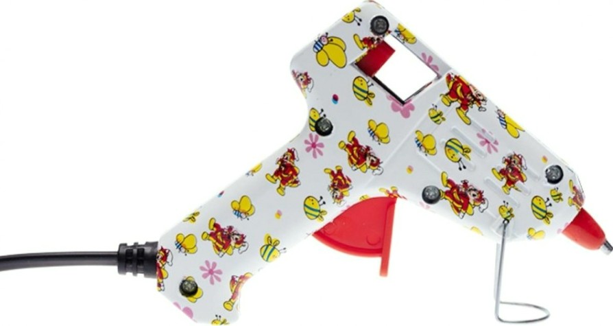 Пистолет термоклеевой сетевой REXANT 12-0112 + набор цветных стержней 12 шт.