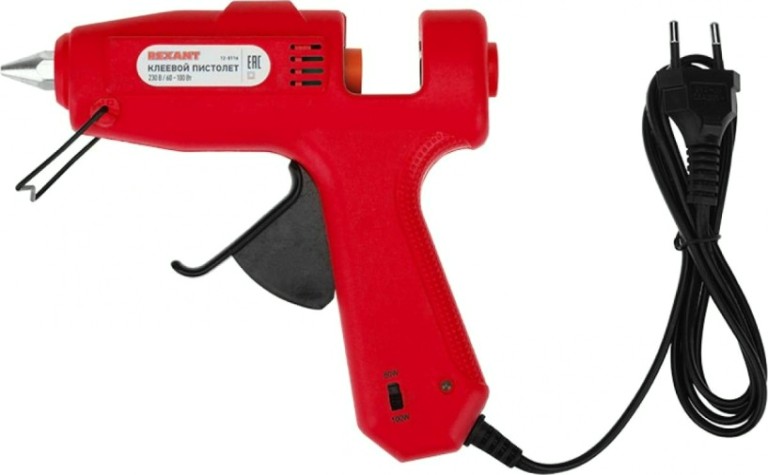 Пистолет термоклеевой сетевой REXANT 12-0116 два режима