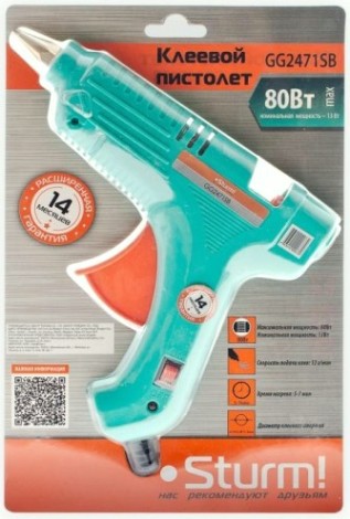 Пистолет термоклеевой сетевой Sturm GG2471SB