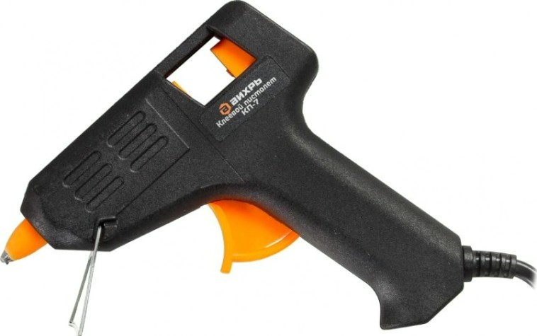 Пистолет термоклеевой сетевой ВИХРЬ КП-7 [73/5/6/1]