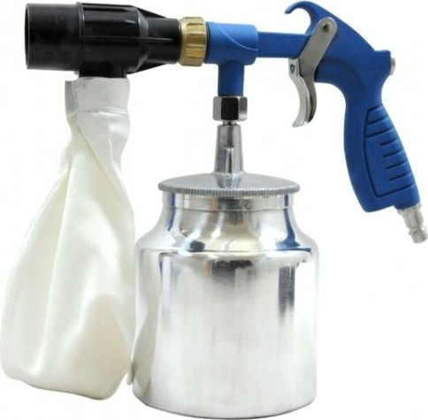 Пистолет ZITREK пескоструйный PG8 с системой рекуперации абразива [018-0899]