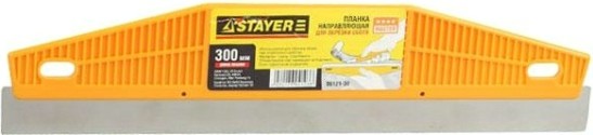 Планка направляющая для обрезки обоев STAYER 300 мм 06121-30 [06121-30]