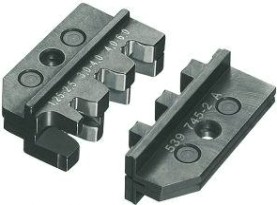 Плашка опрессовочная KNIPEX для открытых неизолированных и флажковых штекеров 974915 [KN-974915]