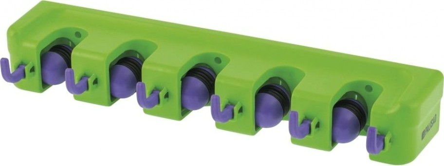 Пластиковый настенный держатель для садов. инстр. PALISAD 68300 5 ячеек, 6 крюков