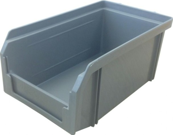 Пластиковый ящик СТЕЛЛА-ТЕХНИК V-1 171 х 102 х 75 мм [серый]