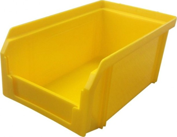 Пластиковый ящик СТЕЛЛА-ТЕХНИК V-1 171 х 102 х 75 мм [желтый]