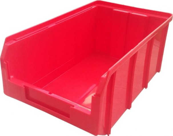 Пластиковый ящик СТЕЛЛА-ТЕХНИК V-3 341 х 207 х 143 мм [красный]