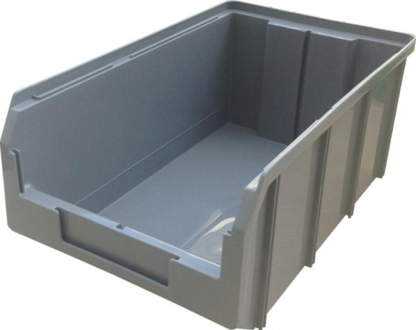Пластиковый ящик СТЕЛЛА-ТЕХНИК V-3 341 х 207 х 143 мм [серый]