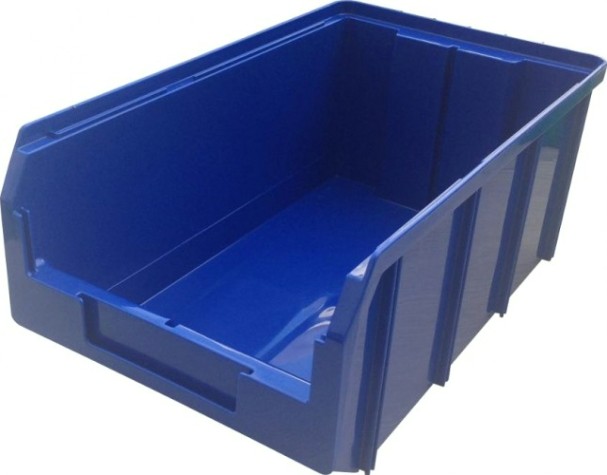 Пластиковый ящик СТЕЛЛА-ТЕХНИК V-3 341 х 207 х 143 мм [синий]