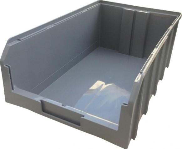 Пластиковый ящик СТЕЛЛА-ТЕХНИК V-4 502 х 305 х 186 мм [серый]