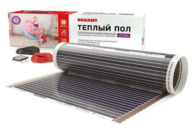 Пленка инфракрасная REXANT 51-0503-4 Ultra RXM 220, 2 м2 / 0,5х4 м/ 440Вт Пленка инфракрасная REXANT 51-0503-4 Ultra RXM 220, 2 м2 / 0,5х4 м/ 440Вт