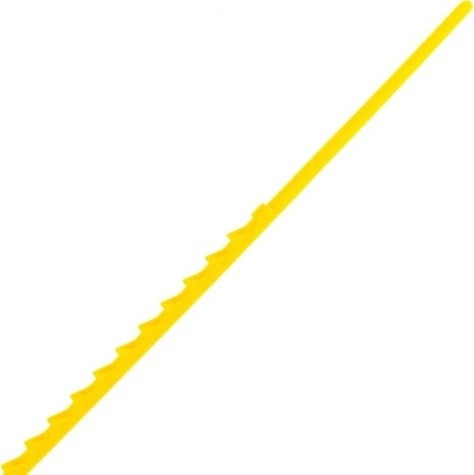 Пломба REXANT 07-6122 (50 штук) пластиковая, номерная, 255мм, зубчатая, желтая [07-6122]