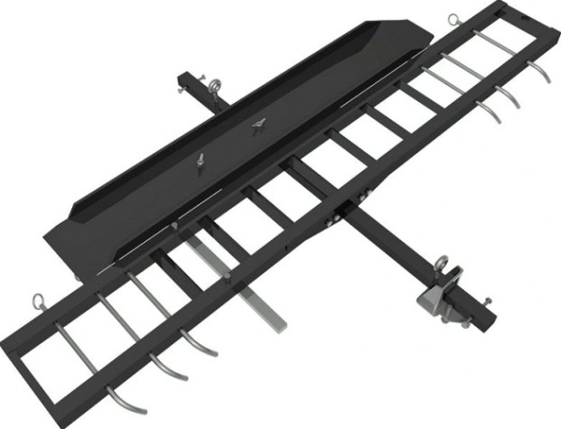 Площадка с крепежом СОРОКИН 28.400 на фаркоп для транспортировки мотоциклов 0,18 т