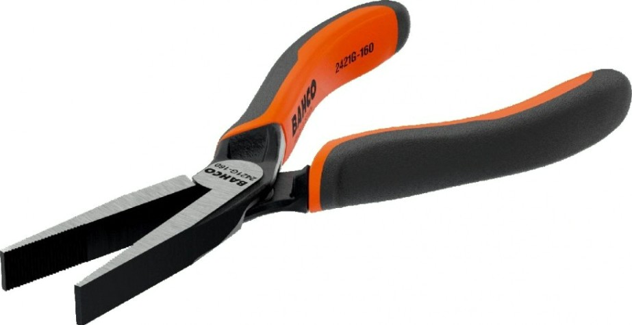 Плоскогубцы BAHCO 2421 G-180 ergo с удлиненными губками, 180мм
