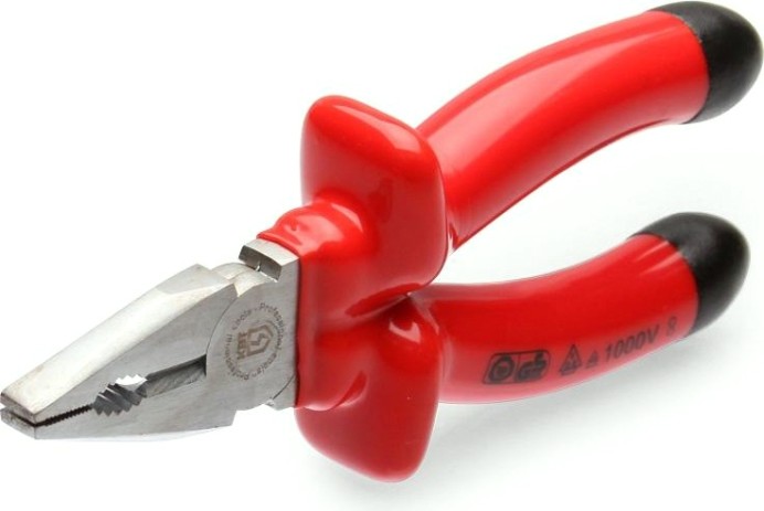 Плоскогубцы диэлектрические КВТ серия "ЭКСПЕРТ" 160 мм [70353]