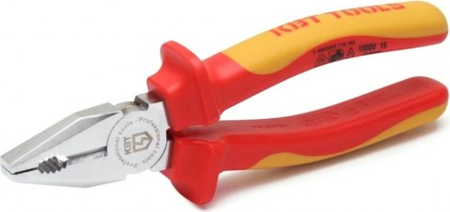 Плоскогубцы диэлектрические КВТ серия "ПРОФИ" 160 мм [67357]