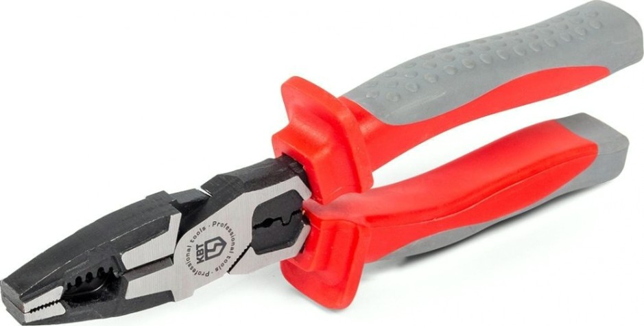 Плоскогубцы диэлектрические КВТ Стандарт 200 мм многофункциональные [87297]