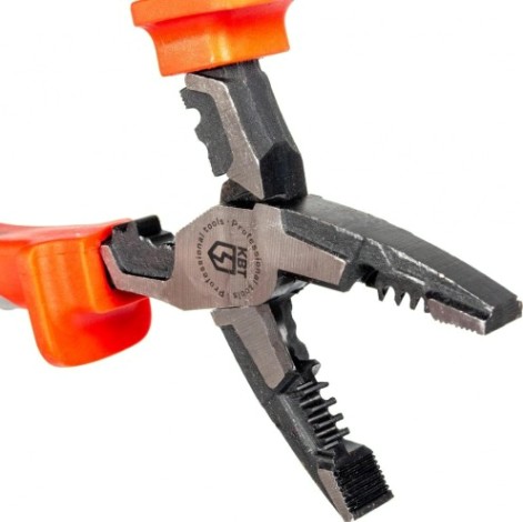 Плоскогубцы диэлектрические КВТ Стандарт 200 мм многофункциональные [87297]