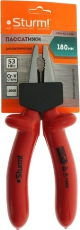 Плоскогубцы диэлектрические Sturm 1020-03-1-180 180мм Плоскогубцы диэлектрические Sturm 1020-03-1-180 180мм