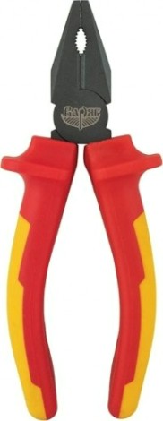 Плоскогубцы диэлектрические ВАРЯГ 87023 CrMo сталь 200мм [тов-156661]
