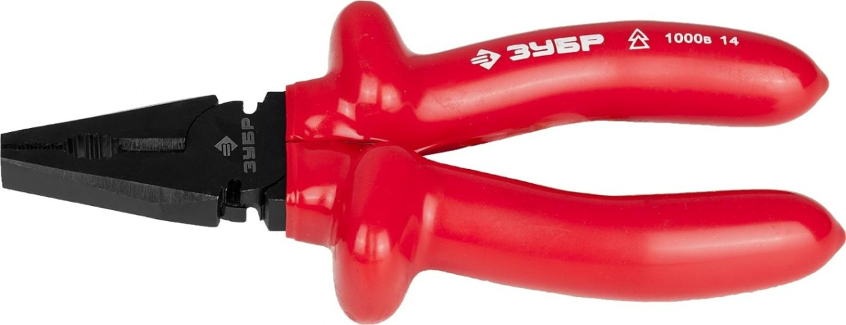 Плоскогубцы диэлектрические ЗУБР "ЭЛЕКТРИК" 160 мм 2214-1-16 [2214-1-16_z02]