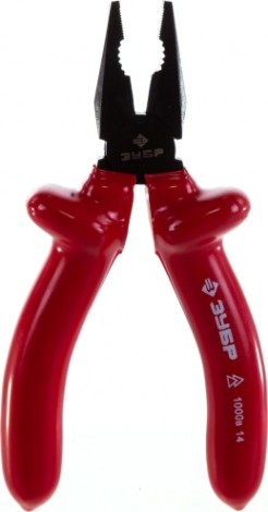 Плоскогубцы диэлектрические ЗУБР "ЭЛЕКТРИК" 160 мм 2214-1-16 [2214-1-16_z02]