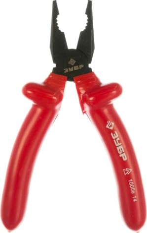 Плоскогубцы диэлектрические ЗУБР "ЭЛЕКТРИК" 180 мм 2214-1-18 [2214-1-18_z02]