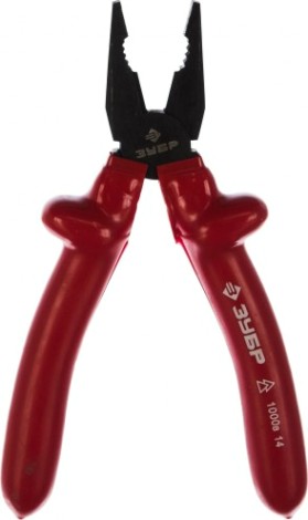 Плоскогубцы диэлектрические ЗУБР "ЭЛЕКТРИК" 200 мм 2214-1-20 [2214-1-20_z02]