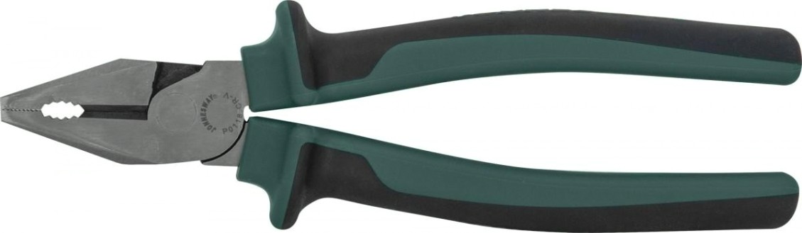 Плоскогубцы JONNESWAY P0117 Пассатижи с увеличенными рычагами и двухкомпонентн [049392]