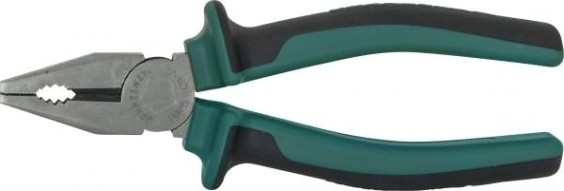 Плоскогубцы JONNESWAY P0816 Пассатижи с двухкомпонентными рукоятками, 160 мм [049395]