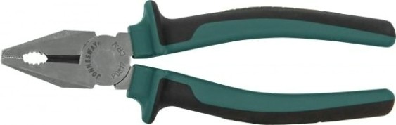 Плоскогубцы JONNESWAY P0817 Пассатижи с двухкомпонентными рукоятками, 180 мм [049396]