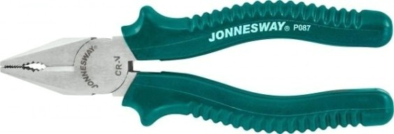 Плоскогубцы JONNESWAY P087 Пассатижи, 180 мм [047123]