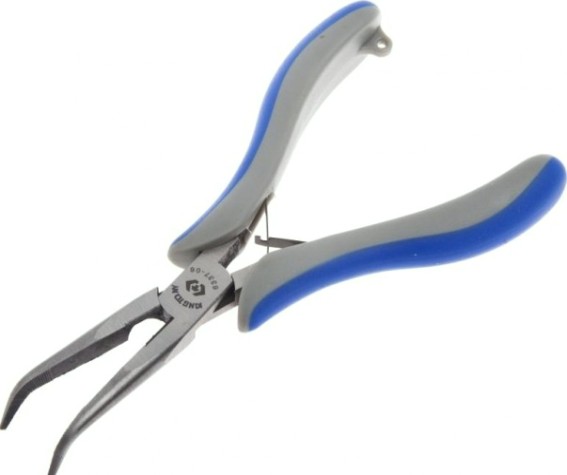 Плоскогубцы KING TONY 6337-06 тонконосые 154 мм, загнутые