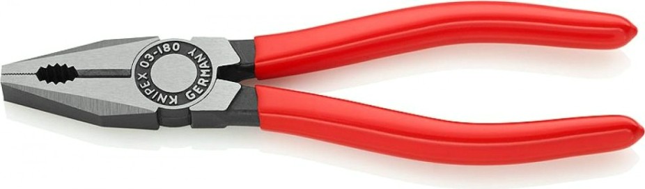 Плоскогубцы KNIPEX 0301180SB 180 мм [KN-0301180SB]
