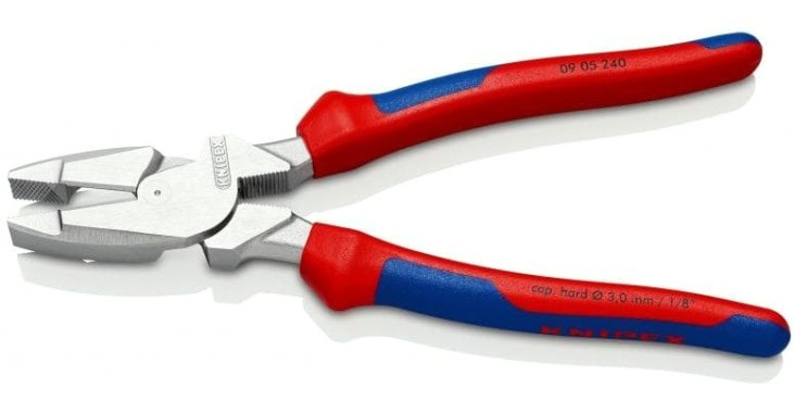 Плоскогубцы KNIPEX KN-0905240 Lineman's электромонтажные, 240 мм