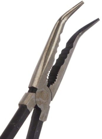 Плоскогубцы KNIPEX KN-2881280SB монтажные юстировочные, для труднодоступных мест,