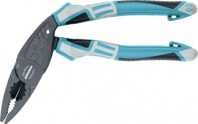 Плоскогубцы комбинированные изогутые GROSS 200 мм 16985 [16985]