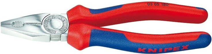 Плоскогубцы комбинированные KNIPEX 0305180 180 мм [KN-0305180]
